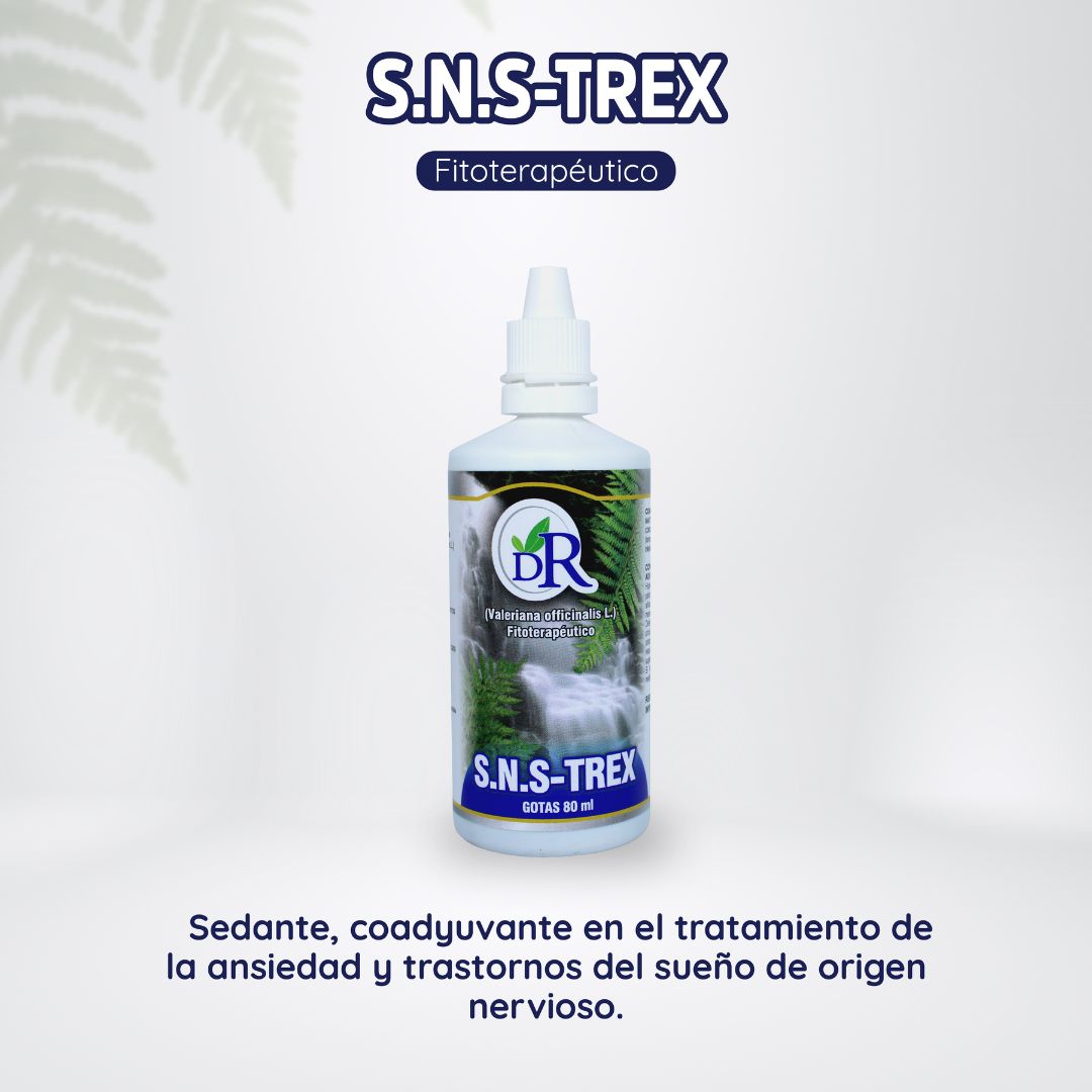 S.N.S-TREX: Relaja tu mente y mejora tu sueño con valeriana