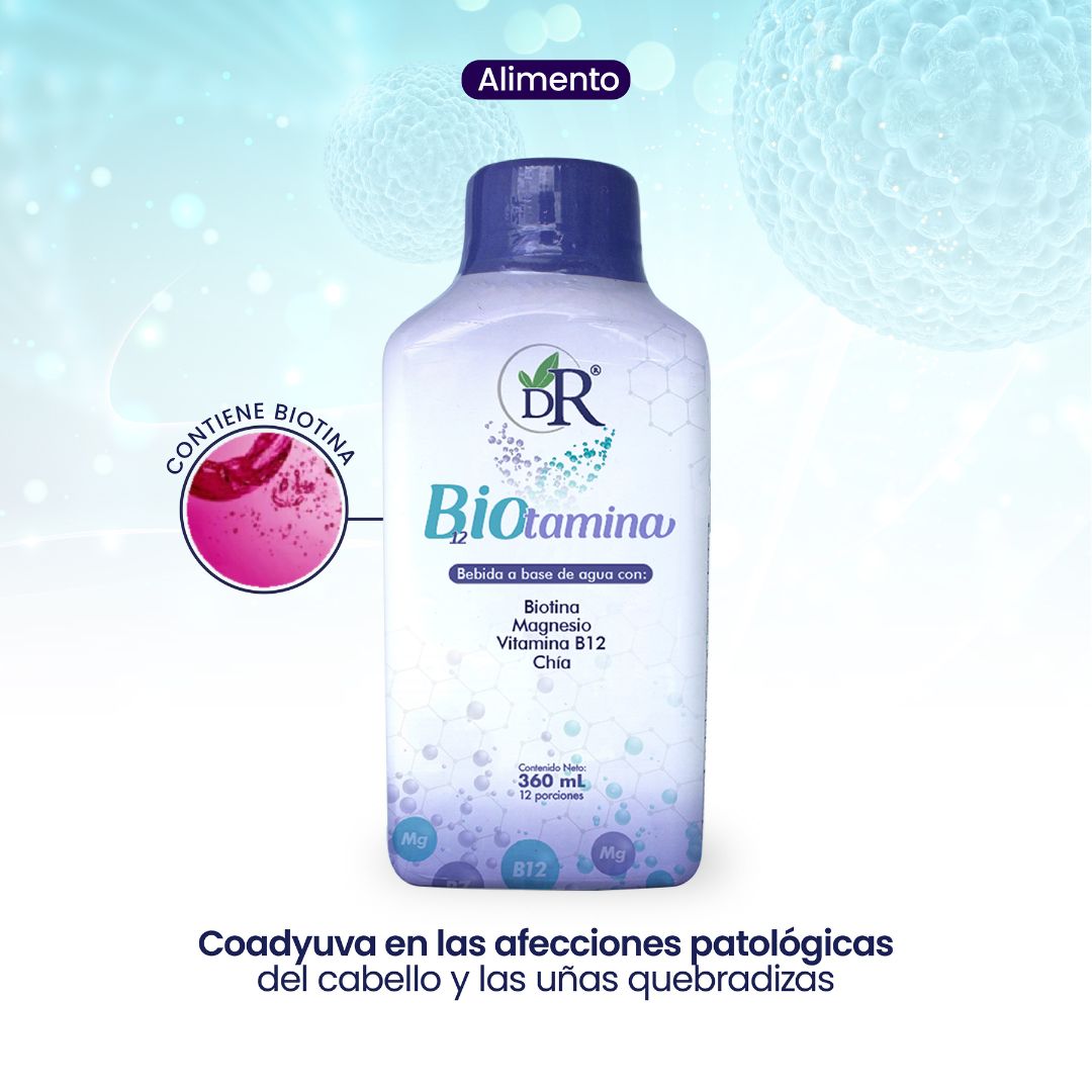 BIOTAMINA: Fortalece tu Cabello y Uñas con Biotina Natural