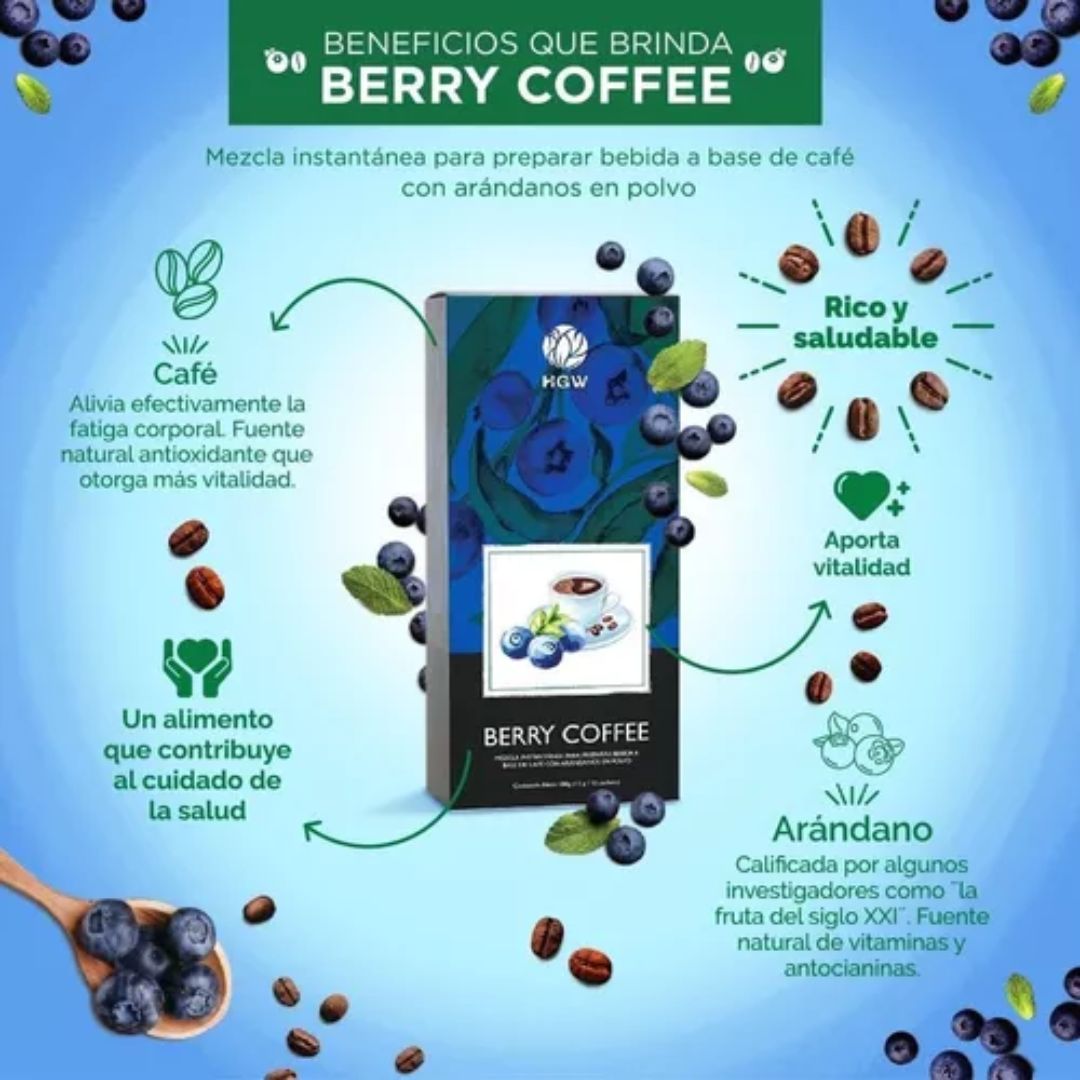 Café Saludable Berry Coffee de HGW