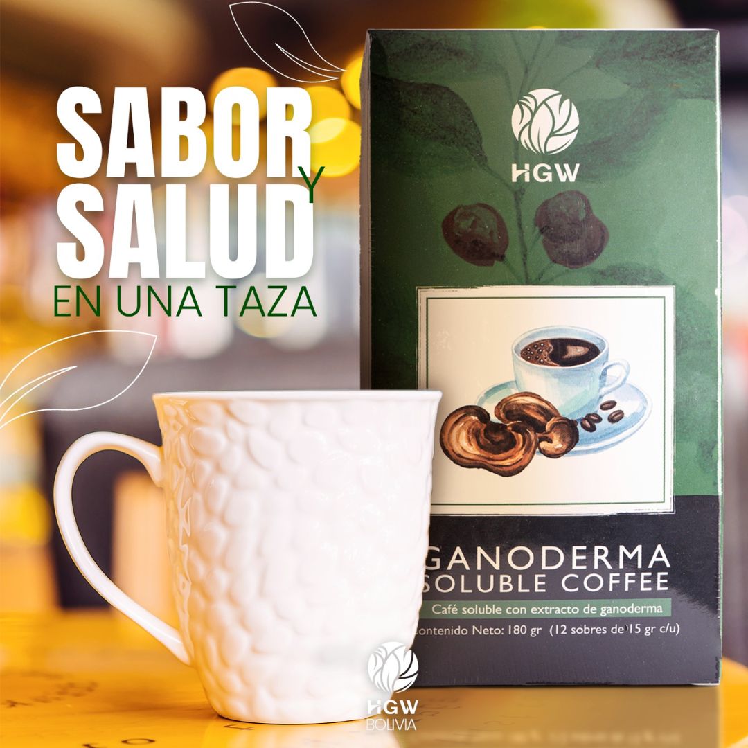 Café Ganoderma Soluble Coffee de HGW