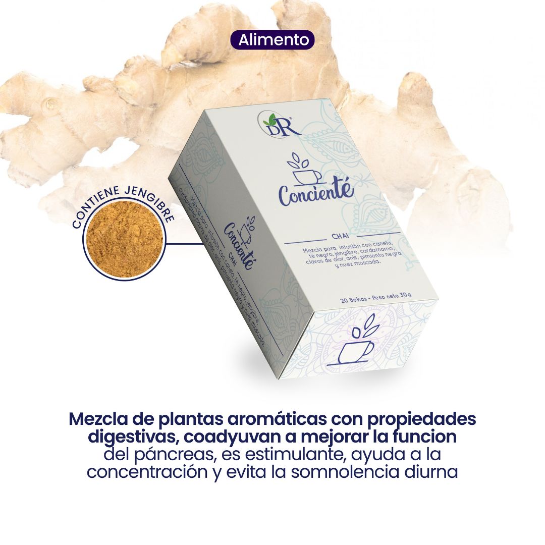 Concienté: Infusión Natural para Mejorar la Digestión