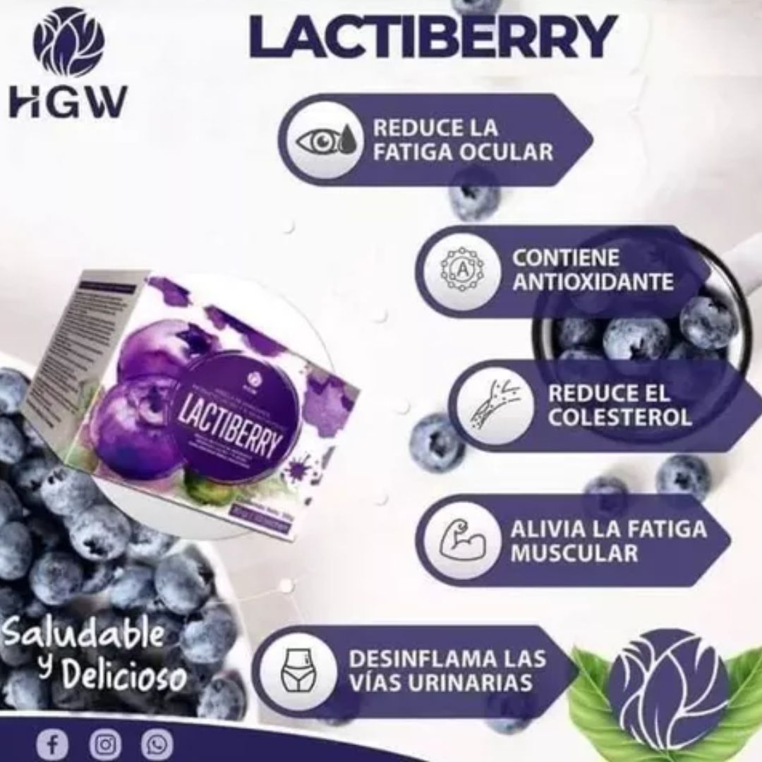 Bebida de Arándanos Lactiberry de HGW