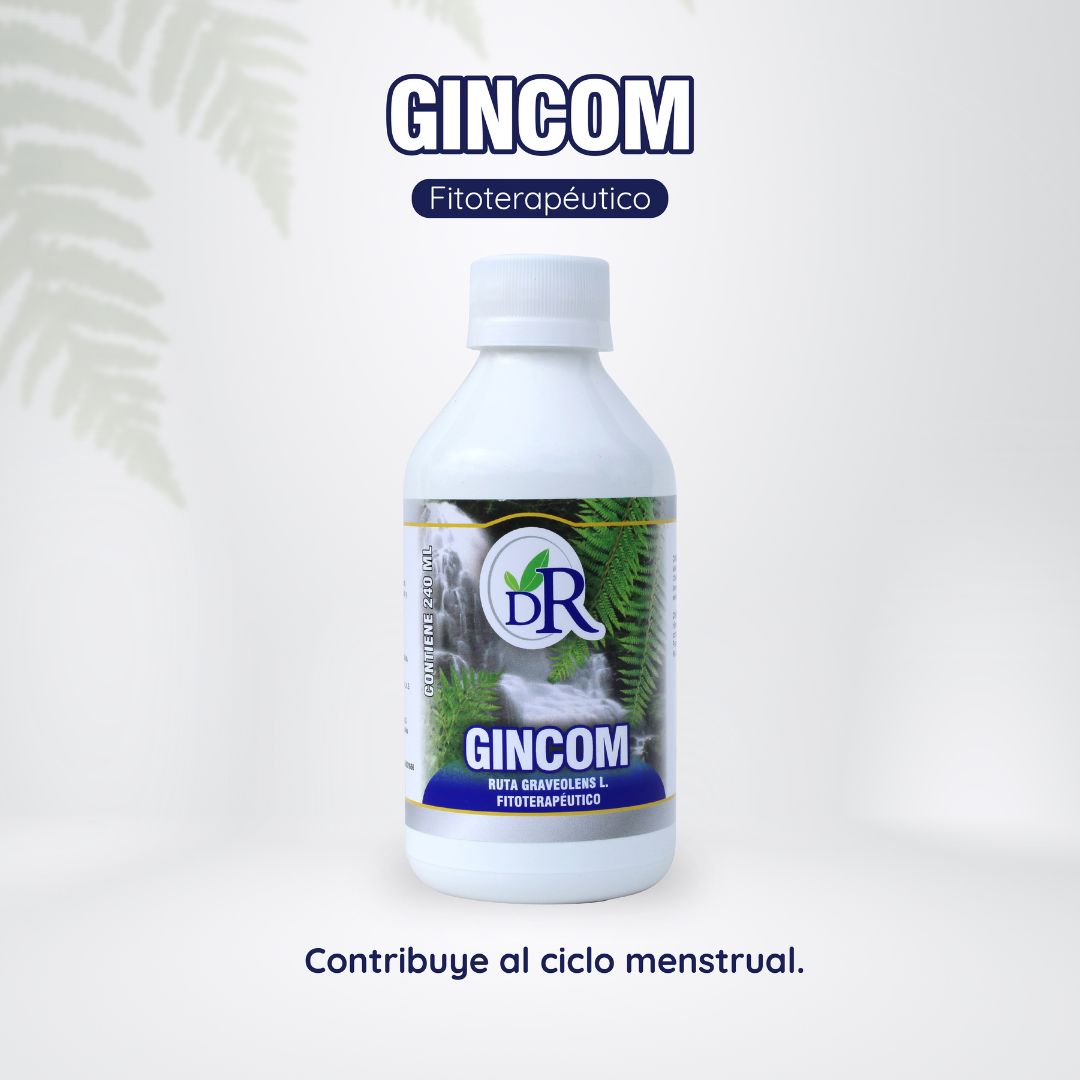 Gincom: Regula tu ciclo menstrual de forma natural