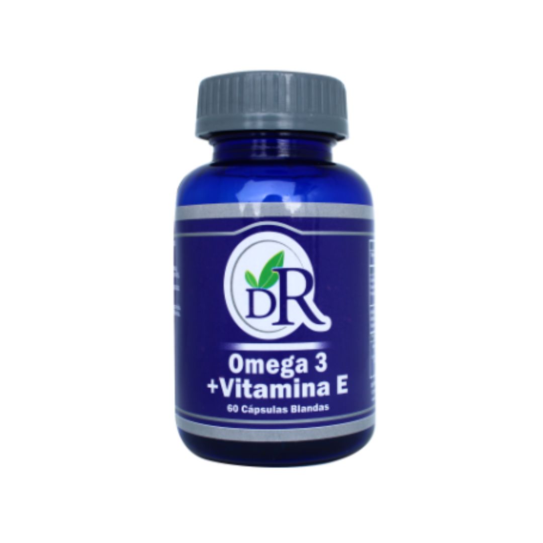 Omega 3 + Vitamina E: Salud Cardiovascular 100 Capsulas